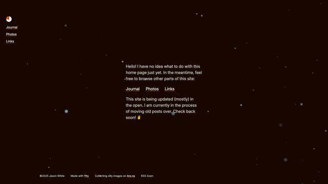 Screenshot of Jason White | Generalist designer based in Charlotte, NC