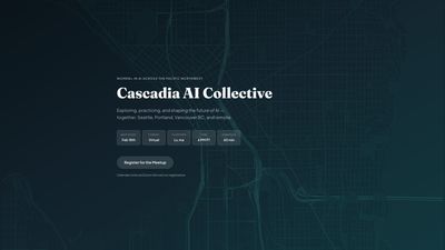 Screenshot of Cascadia AI Collective