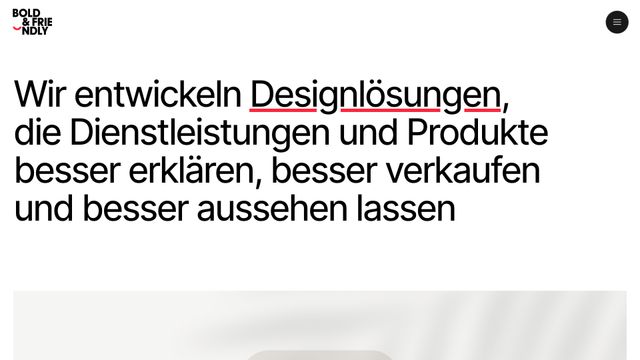 Screenshot of Designagentur aus Köln | bold & friendly