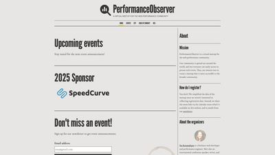 Screenshot of PerformanceObserver