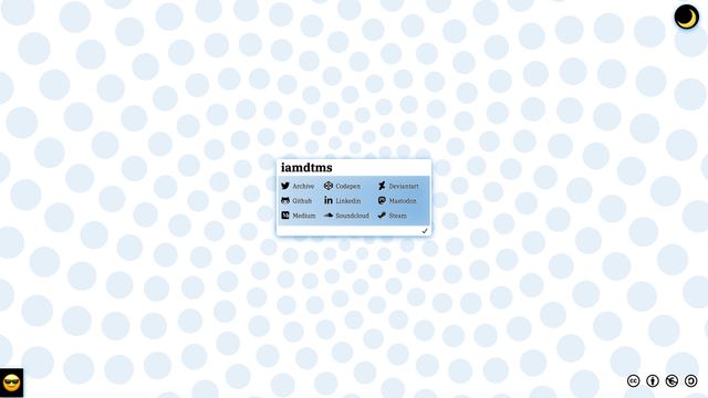 Screenshot of iamdtms