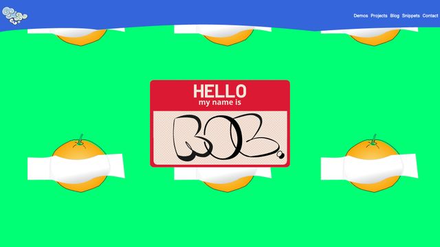 Screenshot of Rob O'Leary