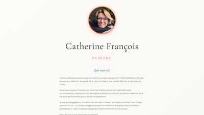 Screenshot of Catherine François