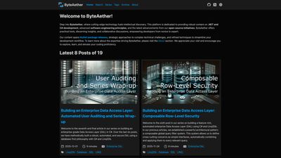Screenshot of ByteAether