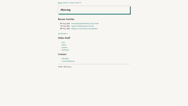 Screenshot of rkar.org