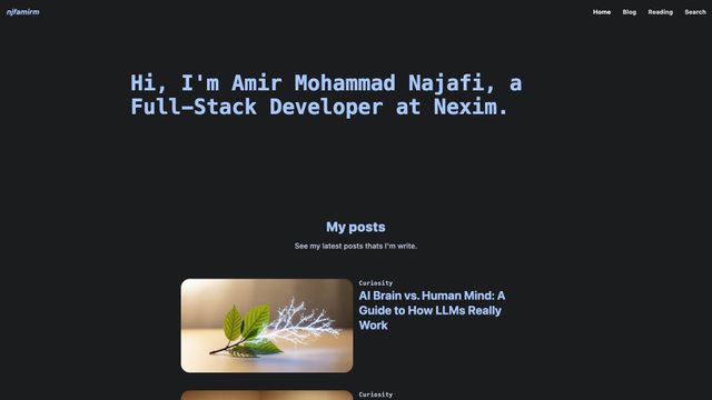 Screenshot of Home | njfamirm