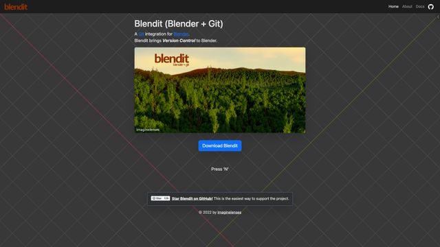 Screenshot of Home - Blendit