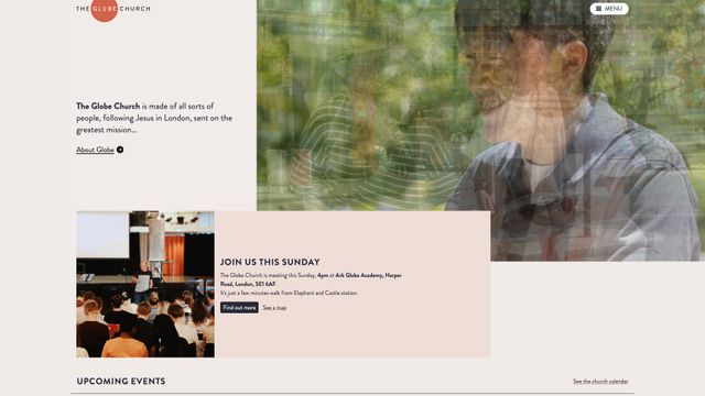 Screenshot of The Globe Church