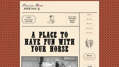 Screenshot of Prairie Rose Arena