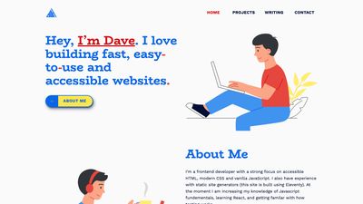 Screenshot of Dave Henson
