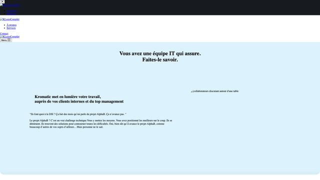 Screenshot of Kromatic