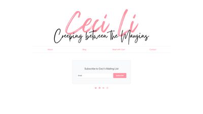 Screenshot of Ceci Li