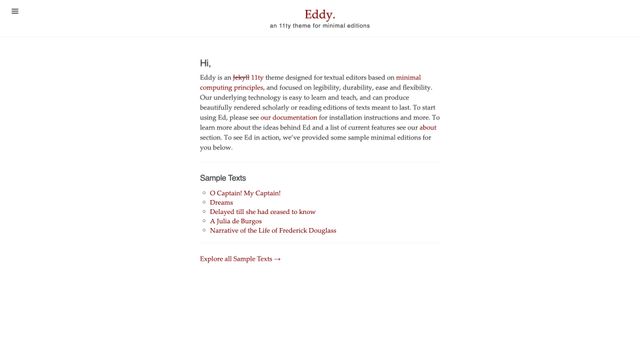 Screenshot of Eddy.
