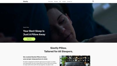 Screenshot of Siestly