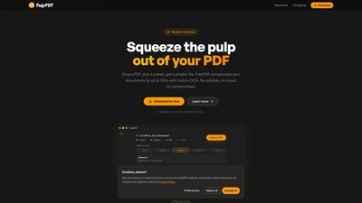 Screenshot of PulpPDF