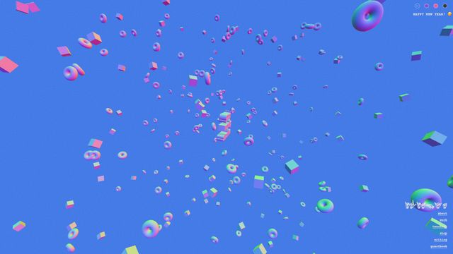 Screenshot of home - ilithya [artist, technologist, and educator]