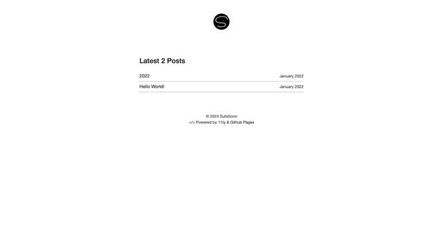 Screenshot of Sulistiono