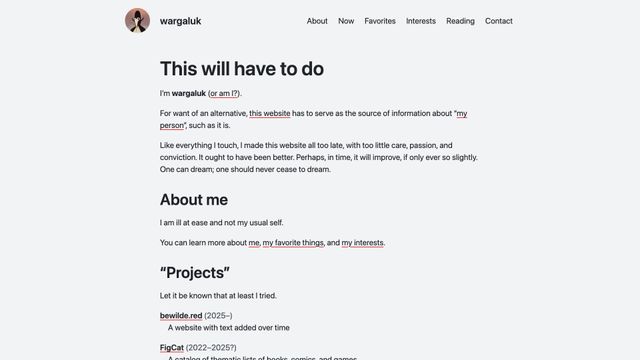 Screenshot of Home · wargaluk