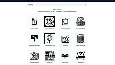 Screenshot of AIcons
