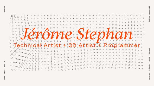 Screenshot of Jérôme Stephan - Home